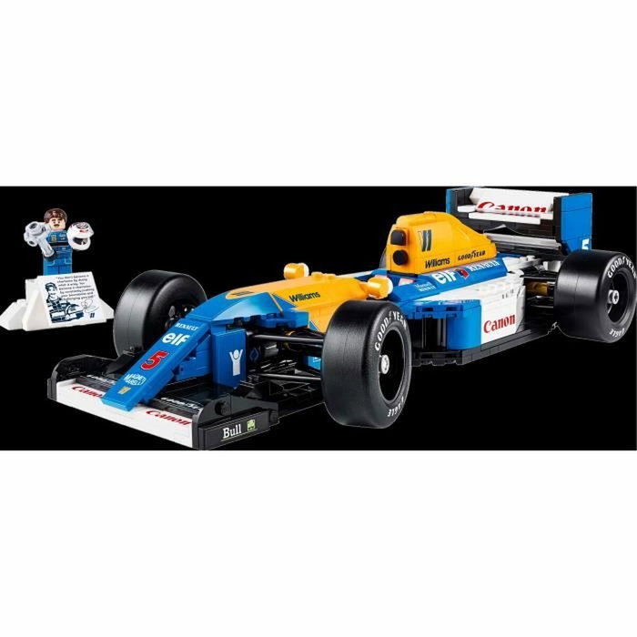 LEGO Icons Williams Racing FW14B et Nigel Mansell