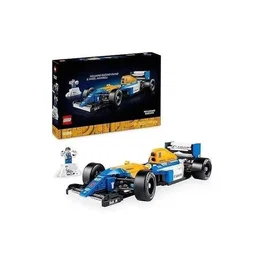 Lego Icons 10353 - Williams Racing FW14B et Nigel Mansell, Voiture de course F1 pour adulte, Construction pour adultes