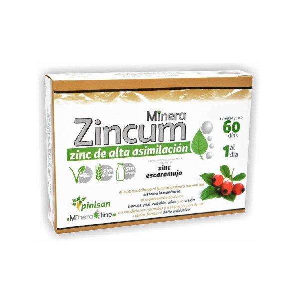 PINISAN Mineraline Zincum 60 capsules PINISAN Mineraline Zincum 60 capsules