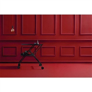 Alessi Plico Chariot Pliable en Acier et Résine Noir Alessi Plico Chariot Pliable en Acier et Résine Noir