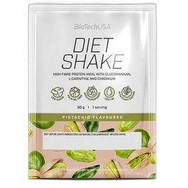 BiotechUSA Diet Shake - Saveur Pistache, Boîte de 30 Portions, Complément Alimentaire