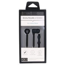 Be Mix Écouteurs avec fil avec kit mains libres et connecteur 3,5 mm