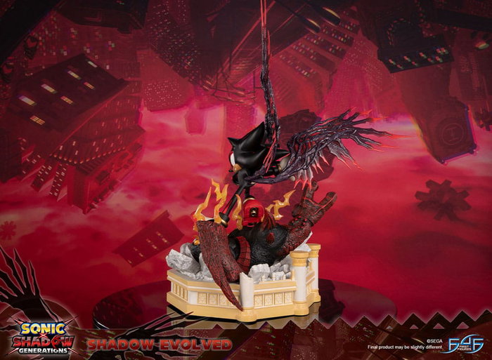 First 4 Figures Sonic X Shadow Generations Shadow Evolved 58 cm First 4 Figures Sonic X Shadow Generations Shadow Evolved 58 cm