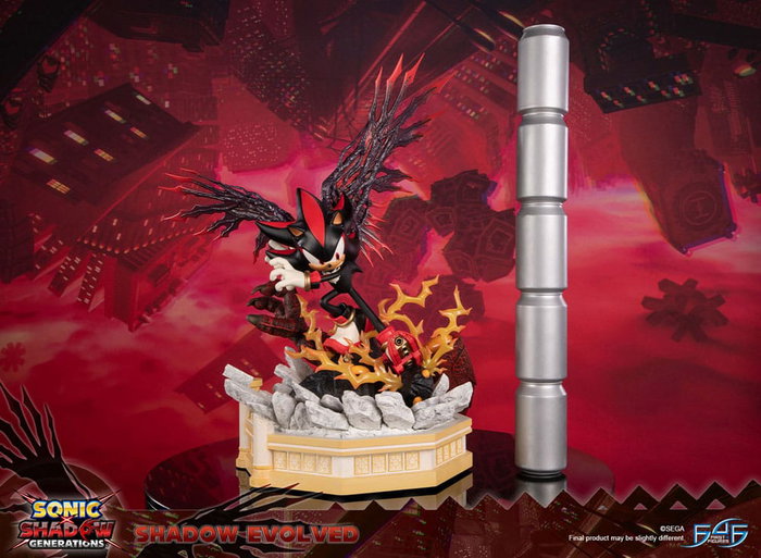 First 4 Figures Sonic X Shadow Generations Shadow Evolved 58 cm First 4 Figures Sonic X Shadow Generations Shadow Evolved 58 cm