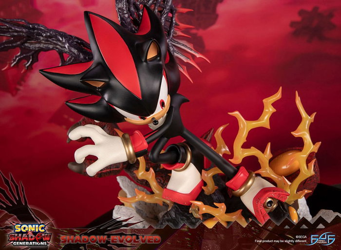 First 4 Figures Sonic X Shadow Generations Shadow Evolved 58 cm First 4 Figures Sonic X Shadow Generations Shadow Evolved 58 cm