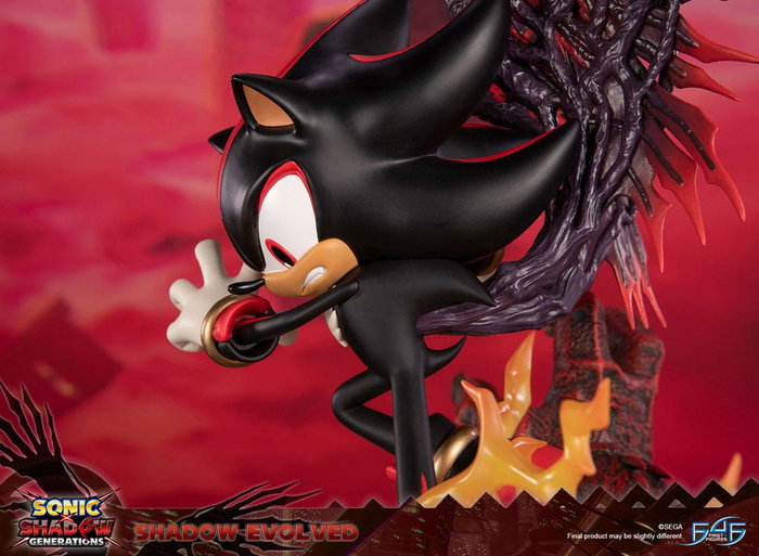 First 4 Figures Sonic X Shadow Generations Shadow Evolved 58 cm First 4 Figures Sonic X Shadow Generations Shadow Evolved 58 cm