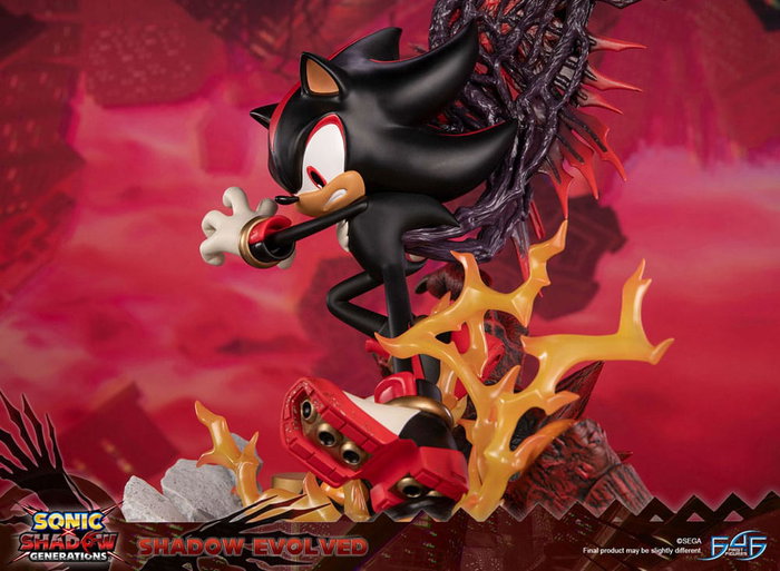 First 4 Figures Sonic X Shadow Generations Shadow Evolved 58 cm First 4 Figures Sonic X Shadow Generations Shadow Evolved 58 cm