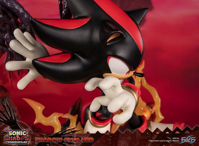 First 4 Figures Sonic X Shadow Generations Shadow Evolved 58 cm First 4 Figures Sonic X Shadow Generations Shadow Evolved 58 cm