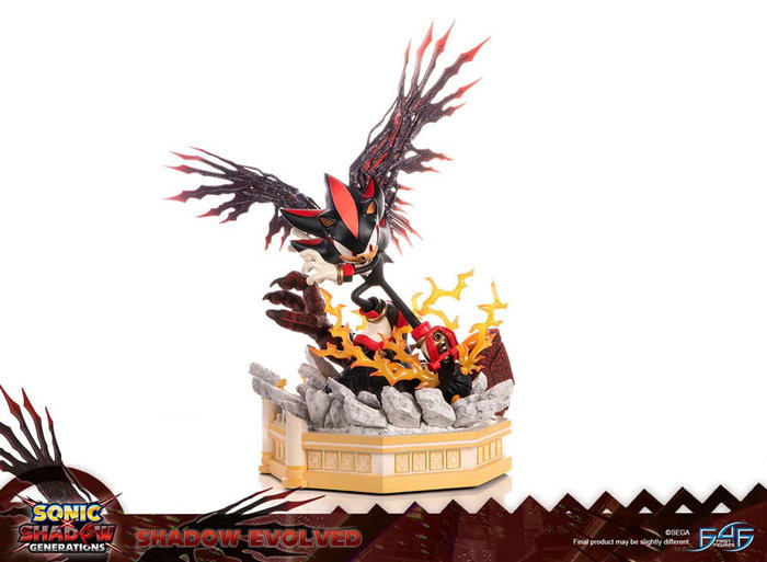 First 4 Figures Sonic X Shadow Generations Shadow Evolved 58 cm First 4 Figures Sonic X Shadow Generations Shadow Evolved 58 cm