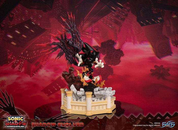 First 4 Figures Sonic X Shadow Generations Shadow Evolved 58 cm First 4 Figures Sonic X Shadow Generations Shadow Evolved 58 cm