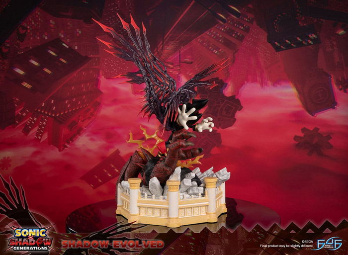 First 4 Figures Sonic X Shadow Generations Shadow Evolved 58 cm First 4 Figures Sonic X Shadow Generations Shadow Evolved 58 cm