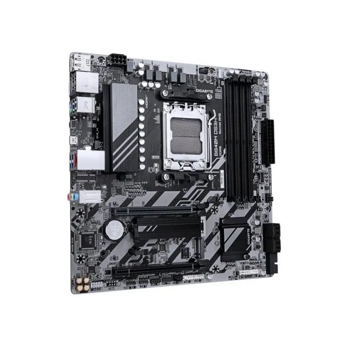 Carte mère GIGABYTE B840M DS3H Micro-ATX Chipset AMD B840 Compatible DDR5 & PCIe 5.0