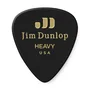 DUNLOP Pack de 72 médiators Genuine Celluloid Classic noirs - Heavy
