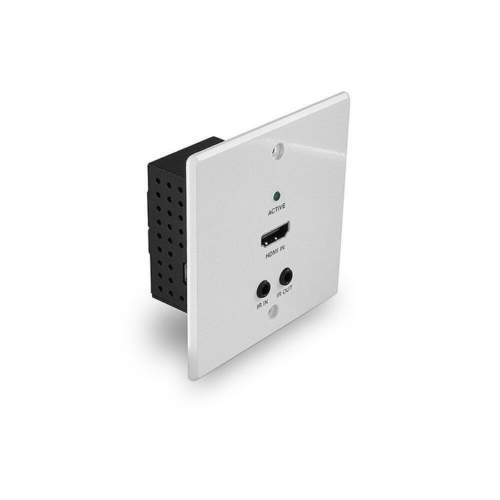 Lindy Plaque murale EU émetteur HDBaseT Cat.6 HDMI 4K60, IR & RS-232, 70m