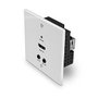 Lindy Plaque murale EU émetteur HDBaseT Cat.6 HDMI 4K60, IR & RS-232, 70m