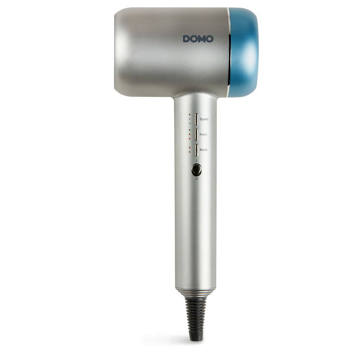 Domo DO2135HD Sèche-cheveux 1800W Gris et bleu Domo DO2135HD Sèche-cheveux 1800W Gris et bleu