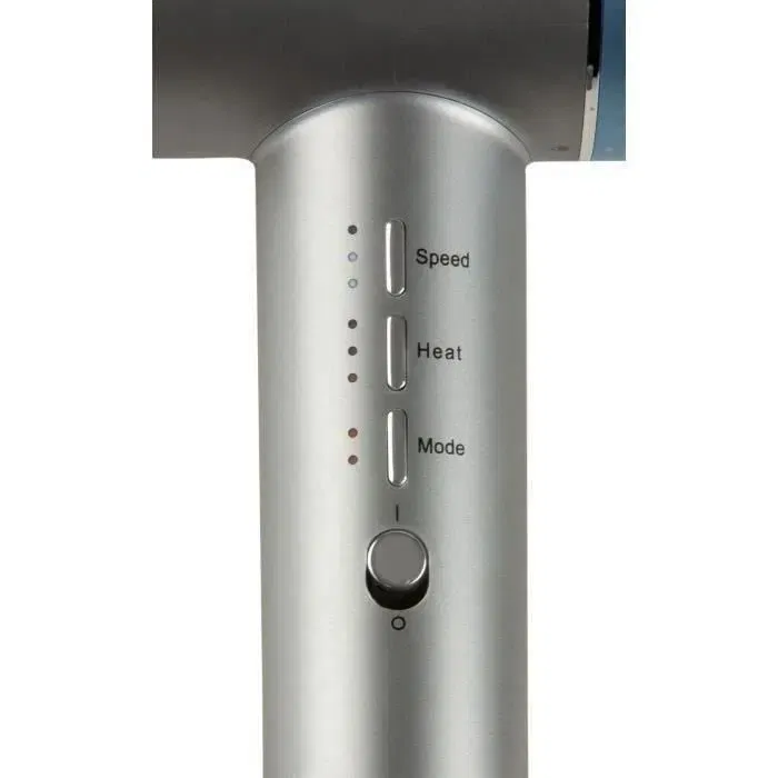 DOMO Seche-cheveux DO2135HD - Puissance 1800W, 3 niveaux chaleur et vitesse, ioniseur, moteur numerique