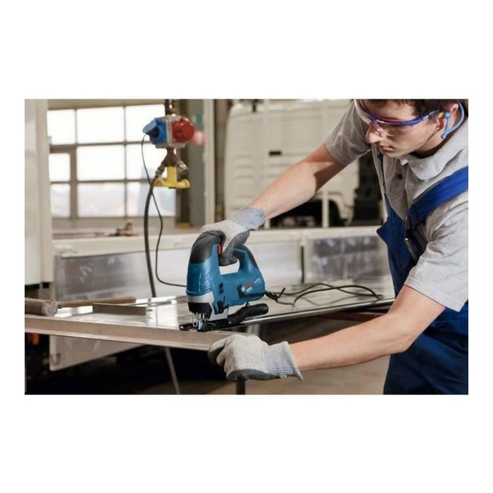 Bosch Professional GST 90 BE Scie sauteuse bleue 650 W avec coffret et 2 lames Bosch Professional GST 90 BE Scie sauteuse bleue 650 W avec coffret et 2 lames