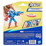 Hasbro Figure Articulée Captain America Marvel Avengers F9341 avec 4 Accessoires (Jetpack, Gant, Lanceur de Boucliers) - À Partir de 4 Ans - Multilingue