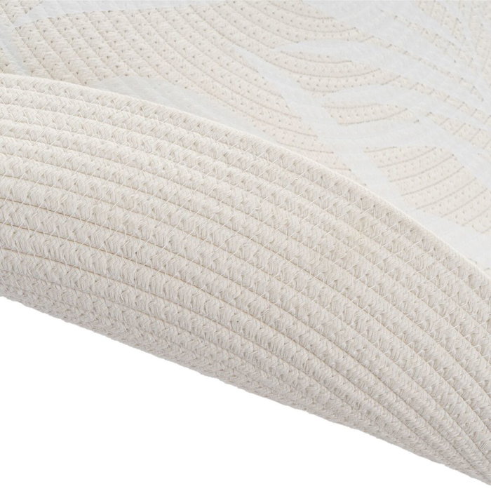 BigBuy Home Tapis Blanc Beige 90 x 90 x 0,5 cm BigBuy Home Tapis Blanc Beige 90 x 90 x 0,5 cm
