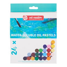 Talens Art Creation Set de pastels à l'huile solubles dans l'eau, 24 couleurs
