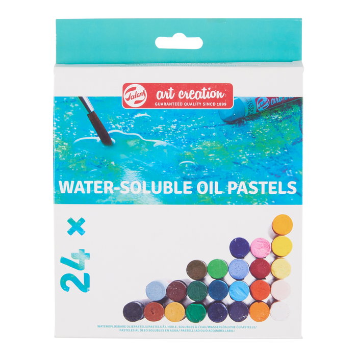 Talens Art Creation Set de pastels à l'huile solubles dans l'eau, 24 couleurs Talens Art Creation Set de pastels à l'huile solubles dans l'eau, 24 couleurs