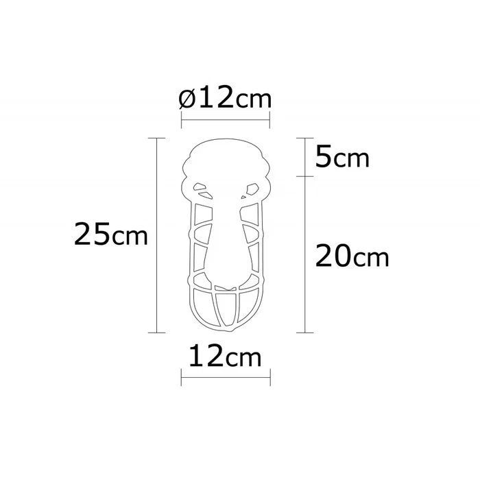 Kimil Lampa de Techo estilo industrial N-1075 - Plafonnier industriel noir avec douille E27 (sans ampoule) [OPV-525NOR1495]