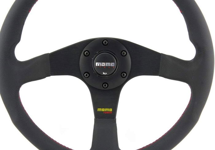 MOMO Volant MOMO Tuner Noir 320 MOMVTUNERBLK32R Cuir 320mm Universel