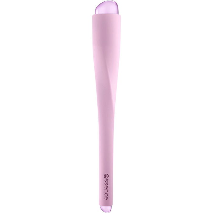 Essence Brosse à maquillage silicone double embout - Application ergonomique pour blush, anticernes et fond de teint - Accessoire beauté polyvalent 1 unité Essence Brosse à maquillage silicone double embout - Application ergonomique pour blush, anticernes et fond de teint - Accessoire beauté polyvalent 1 unité