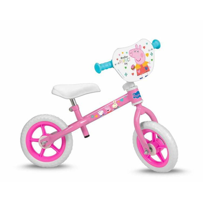 Toimsa Vélo sans pédales Peppa Pig Rose 10 pouces