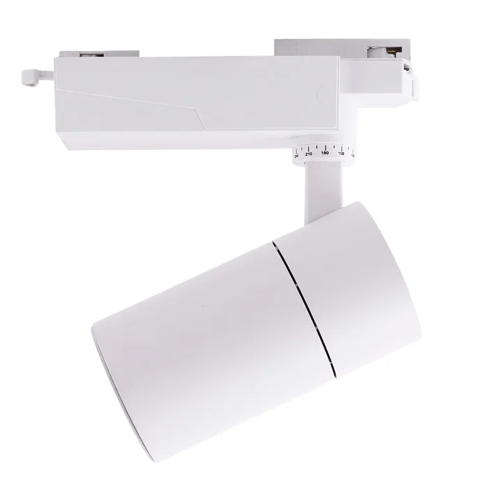 Foco de Carril LED 30W Blanco Cálido 2527Lm CRI90 2700K Antideslumbrante Foco de Carril LED 30W Blanco Cálido 2527Lm CRI90 2700K Antideslumbrante