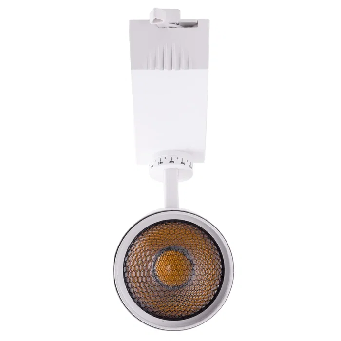 Foco de Carril LED 30W Blanco Cálido 2527Lm CRI90 2700K Antideslumbrante Foco de Carril LED 30W Blanco Cálido 2527Lm CRI90 2700K Antideslumbrante
