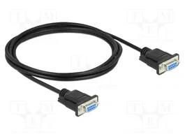 DELOCK Câble D-Sub 9pin socle de deux côtés 2m