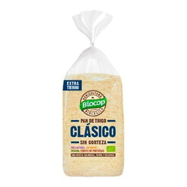 BIOCOP Pain de mie blé classique sans croûte bio vegan 300 g