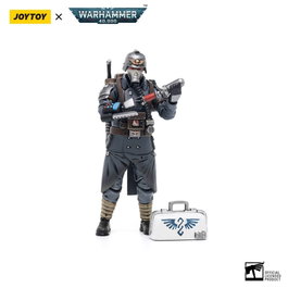 Joy Toy (CN) Warhammer 40k figurine 1/18 Death Korps of Krieg Veteran Squad Guardsman Medic 10 cm