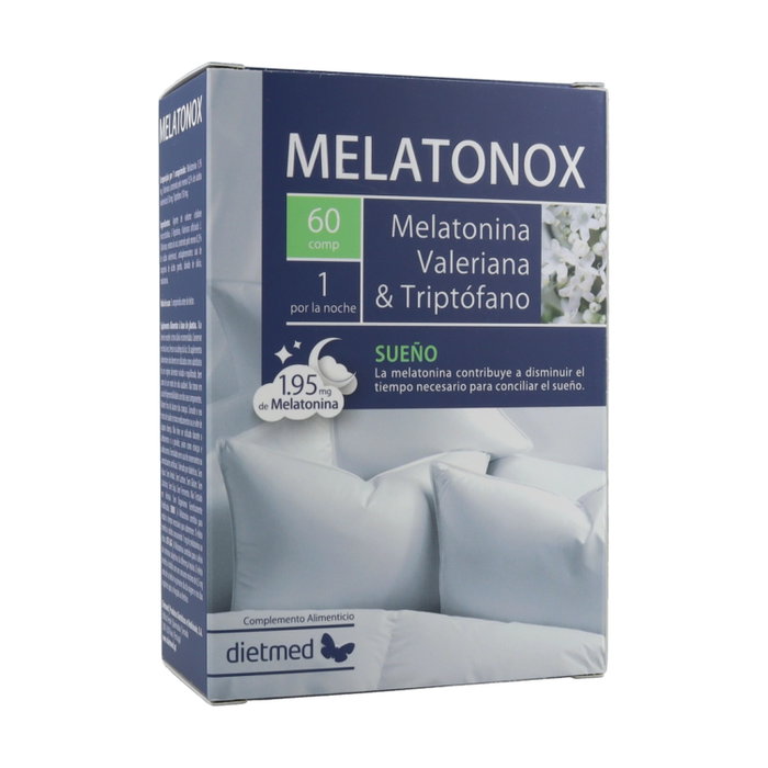 Dietmed Melatonox Mélatonine 1,95 mg 60 comprimés Dietmed Melatonox Mélatonine 1,95 mg 60 comprimés