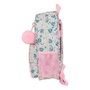 SAFTA - Sac à dos Disney Minty Minnie 34 cm (28x10x34 cm) adaptable au chariot porteur SAFTA, avec porte-gourde, bretelles ergonomiques et grandes poches avant