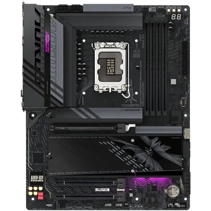 Gigabyte Carte mère Z890 A ELITE WIFI7, Socket 1851, Intel, DDR5, Thunderbolt 4, LAN 2.5 GbE, Wi-Fi 7 et Bluetooth 5.4
