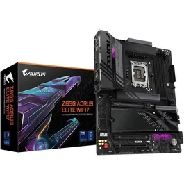 Gigabyte Carte mère Z890 A ELITE WIFI7, Socket 1851, Intel, DDR5, Thunderbolt 4, LAN 2.5 GbE, Wi-Fi 7 et Bluetooth 5.4