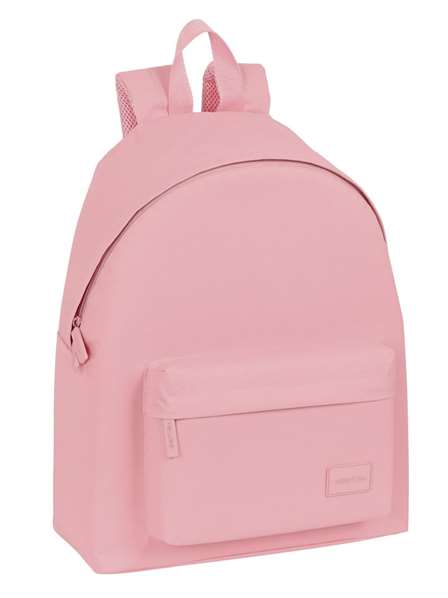 Safta Sac à dos Basic Rose 33 x 42 x 15 cm - Mochila pour enfants et adultes, Matière Chameleon + Reach