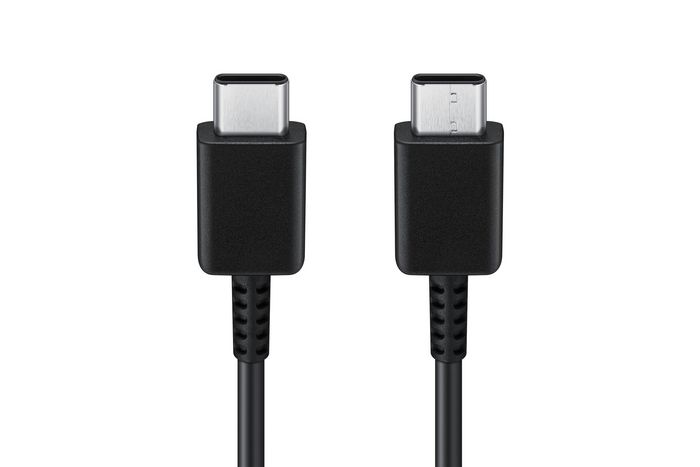 Samsung Câble de charge USB-C vers USB-C 25W Noir - Charge rapide compatible avec appareils USB-C