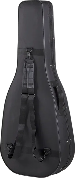TOBAGO Housse semi-rigide pour guitare classique 4/4, noire, polyester 600 deniers