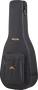 TOBAGO Housse semi-rigide pour guitare classique 4/4, noire, polyester 600 deniers