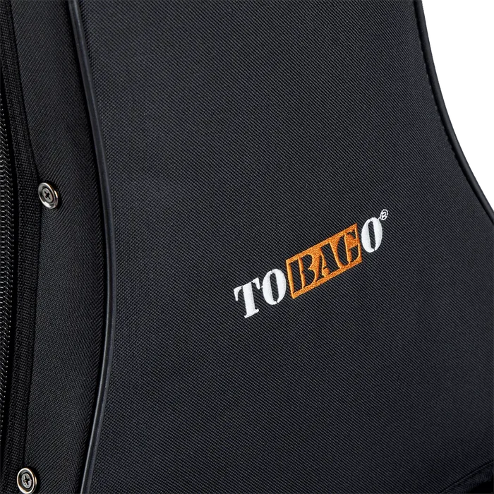 TOBAGO Housse semi-rigide pour guitare classique 4/4, noire, polyester 600 deniers