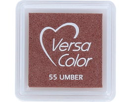 Tsukineko VERSACOLOR ocre oscuro 34x34mm