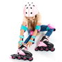 Molto Set de protections 6 pièces couleur rose Taille M - À partir de 3 ans