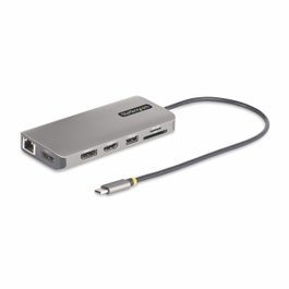 Startech Hub USB 154B-USBC-MULTIPORT Gris 100 W