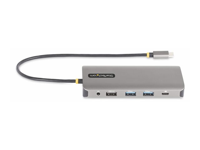 Startech Hub USB 154B-USBC-MULTIPORT Gris 100 W Startech Hub USB 154B-USBC-MULTIPORT Gris 100 W
