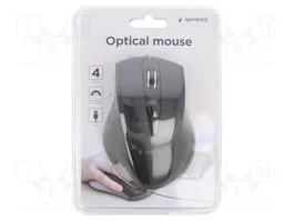 GEMBIRD MUS-4B-02 Souris optique noire