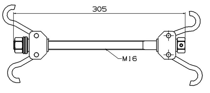 Extracteur de Ressorts Griffes D=350